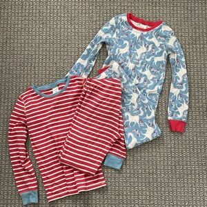 Mini Boden 7Y 2-Pack PJs